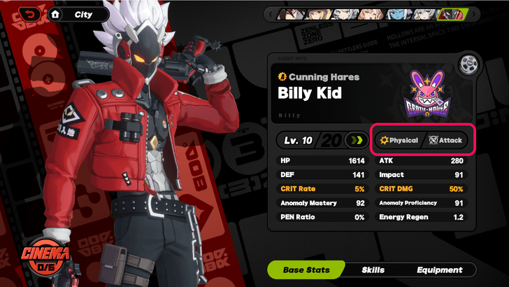 How to Check Agent Attack Type - Agent Menu
