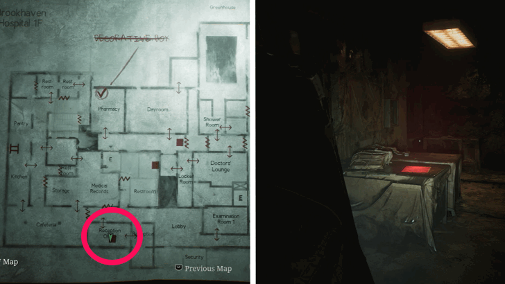 Brookhaven Hospital Otherworld Save Point - Reception Area