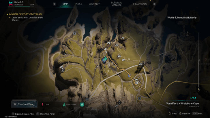 Once Human - Deviation: Hydronaut Fish Map Location