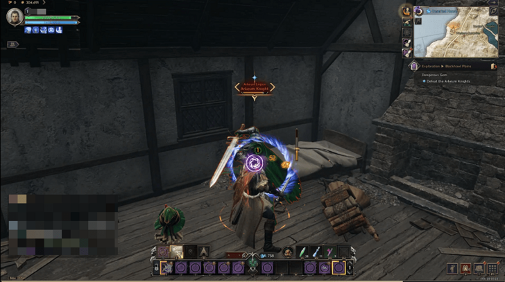 Defeat Arkeum Knight