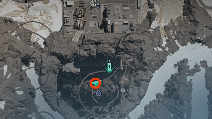 Once Human Hiverail Restricted Area Gear Crate Map