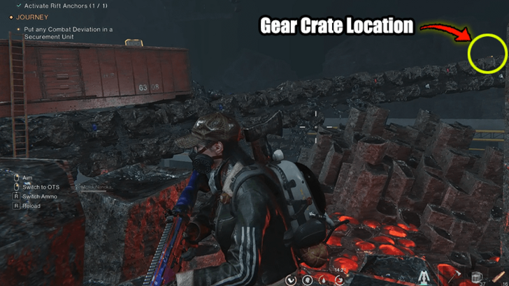 Once Human Hiverail Restricted Area Gear Crate