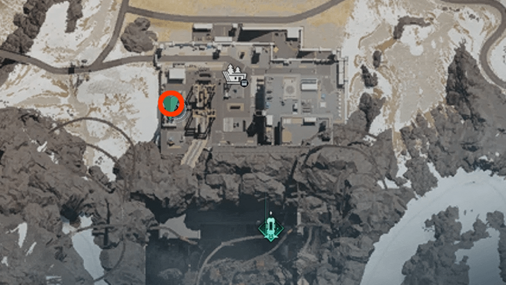 Once Human Hiverail Restricted Area Gear Crate Map