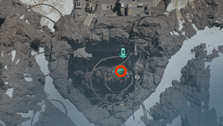 Once Human Hiverail Restricted Area Gear Crate Map