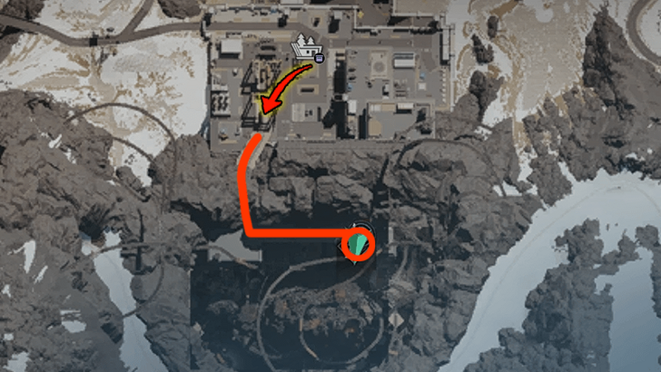 Once Human  Hiverail Restricted Area Rift Anchor Map