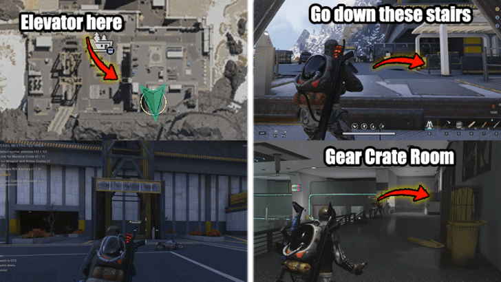 Once Human Hiverail Restricted Area Gear Crate