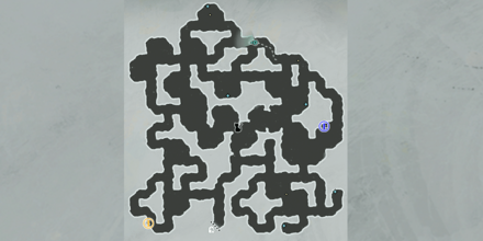 Metaphor ReFantazio - Everfrost Forest Collectibles Map