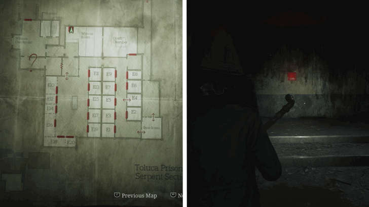 Toluca Prison Save Point - Witness Room