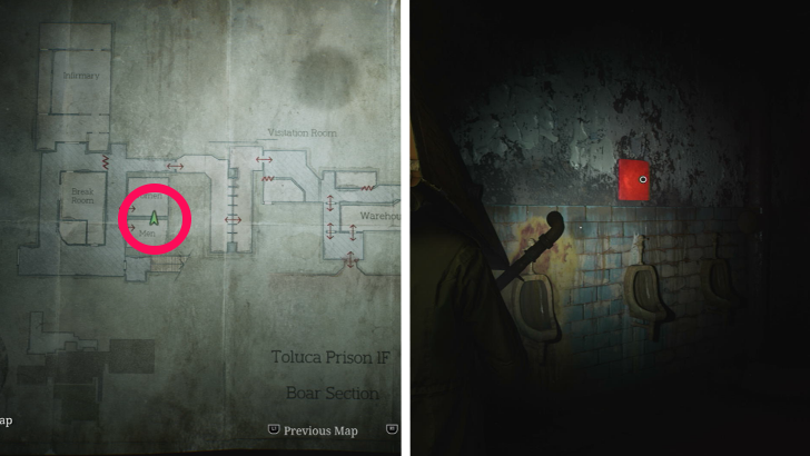 Toluca Prison Save Point - Toilet