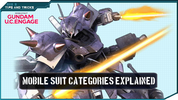 Categories Explained - Gundam UC Engage