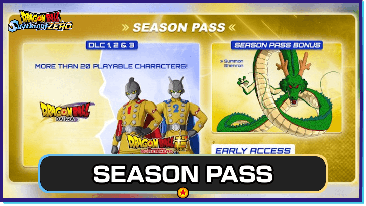 DB Sparking Zero - Season Pass Banner