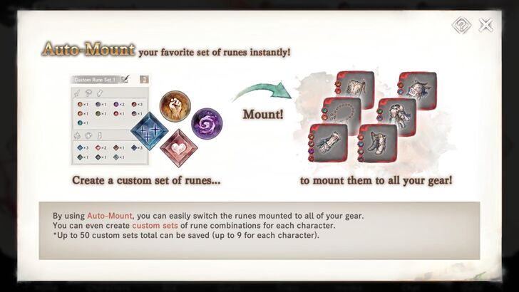 MementoMori Auto Rune Sets - MementoMori
