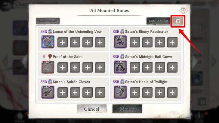 AutoMount Menu- MementoMori