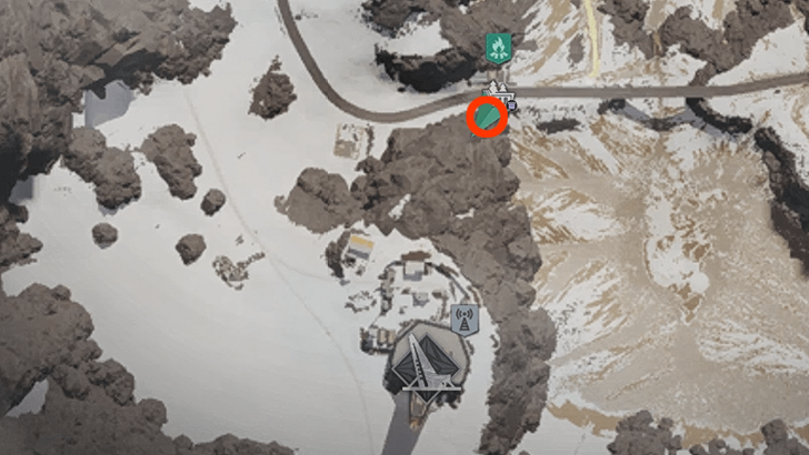Once Human Avalanche Danger Zone Gear Crate Map