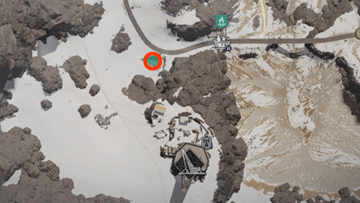 Once Human Avalanche Danger Zone Gear Crate Map