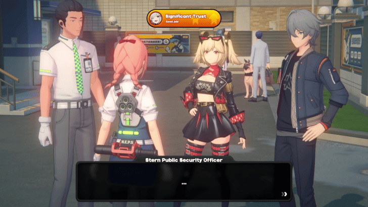 Trust Increase With Burnice