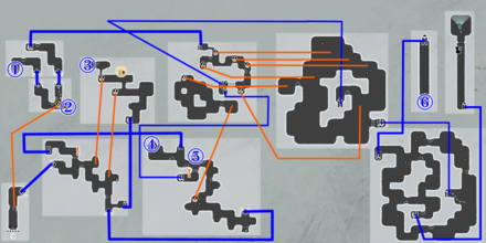 Metaphor ReFantazio - Mt. Vulkano Collectibles Map