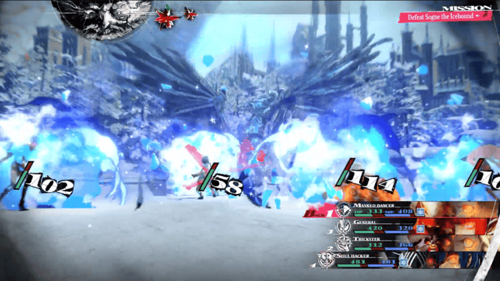 Metaphor ReFantazio - Sogne using Icy Breath