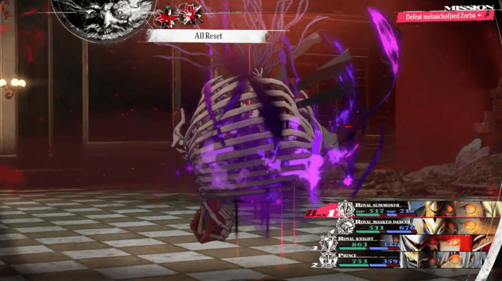 Metaphor ReFantazio - Melancholia Zorba - Tip 3