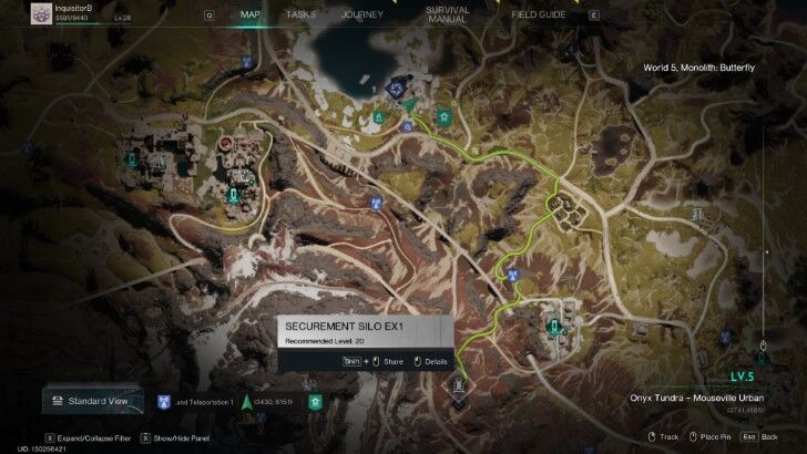 Securement Silo EX 1