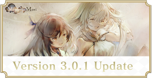 Version 3.0.1 Update