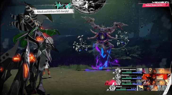 Metaphor ReFantazio - Debuff Homo Gorleo