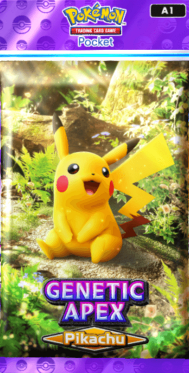 Pikachu Genetic Apex Booster Pack