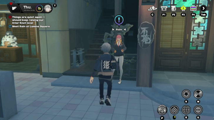 Talk to Rain in Lumina Square