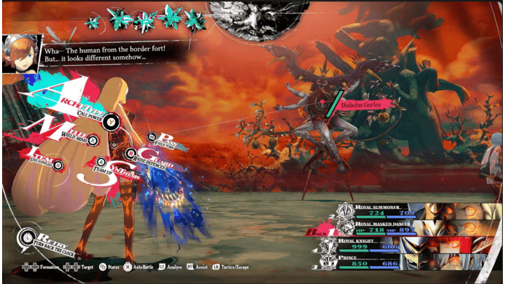 Metaphor ReFantazio - Diabolus Gorleo - Tip 3