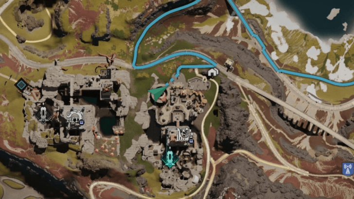 Once Human Wish Land - East Gear Crate Map