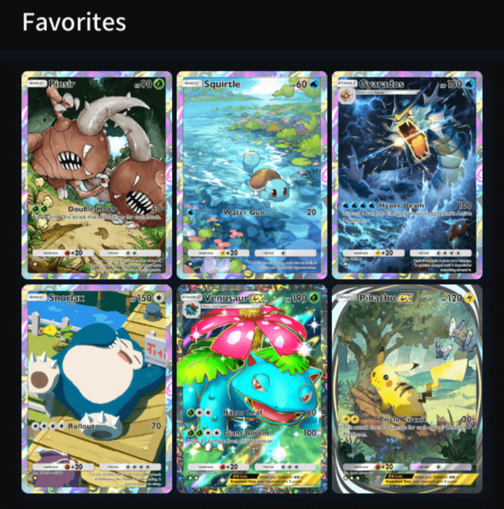 Favorites Binder with Special Illustration Cards