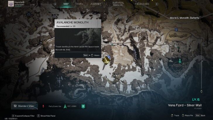 Tar Pudding Location