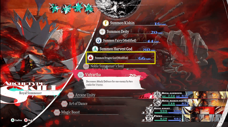 Metaphor ReFantazio - Use Fire on Hands