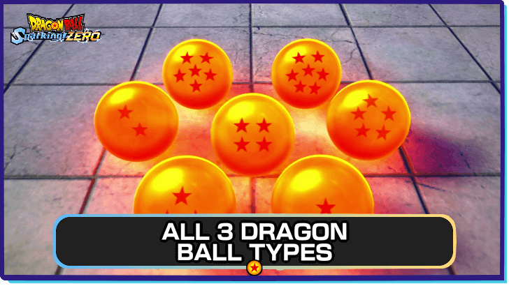 Dragon Ball Sparking Zero All 3 Dragon Ball Types