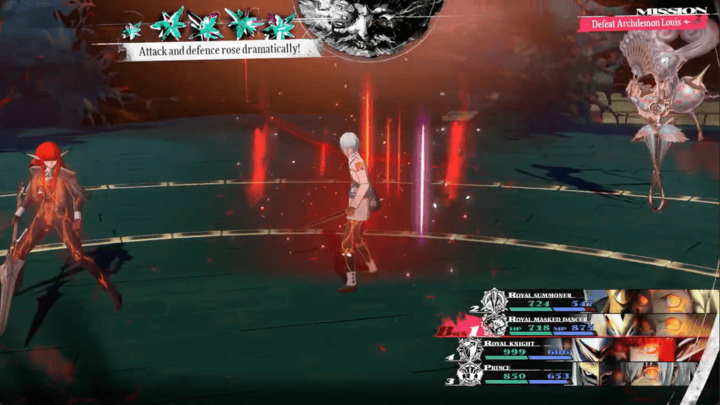 Metaphor ReFantazio -Archdemon Louis Charadrius - tip 1