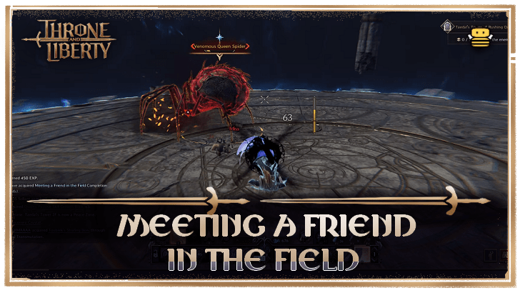 Meeting a Friend in the Field Banner