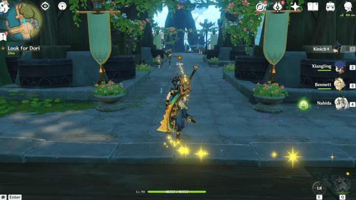 Genshin Impact Give Her Surprises Walkthrough - Look for Dori