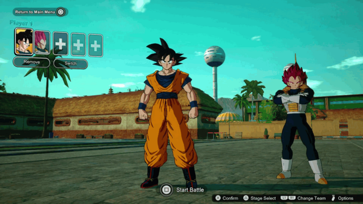 Dragon Ball Sparking Zero Pick Two Characters