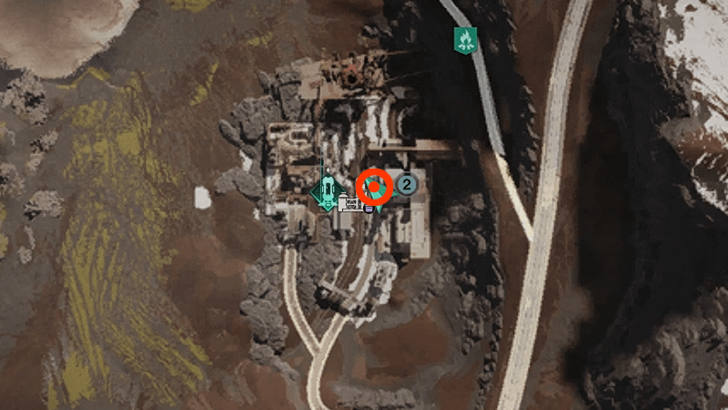 Once Human Frost Forge Gear Crate Map