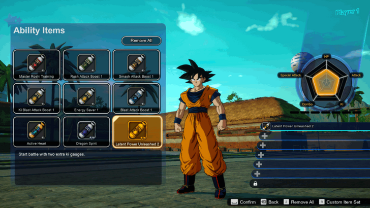 Dragon Ball Sparking Zero Equip Latent Power Unleashed 2
