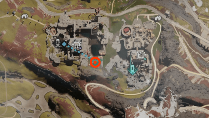 Once Human Wish Land - West Gear Crate Map