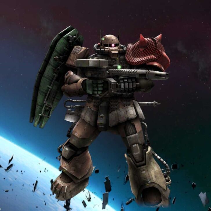 ZAKUⅡ [Unidentified Type]Solari PSL GUNDAM UNIVERSE ZAKU II (Unidentified Type) Solari