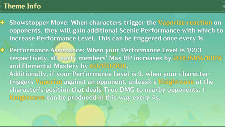 Genshin - Specific Buffs