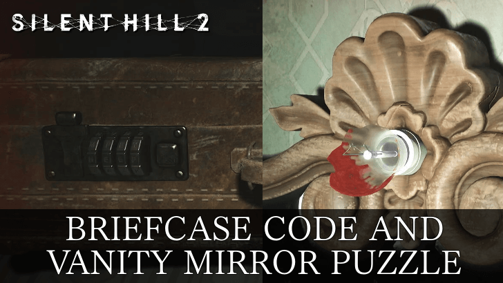 Silent Hill 2 Remake Briefcase Code and Vanity Mirror Puzzle