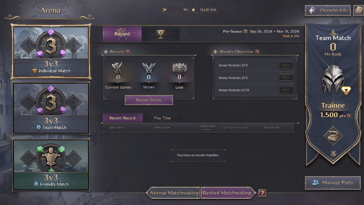 Throne and Liberty - Arena