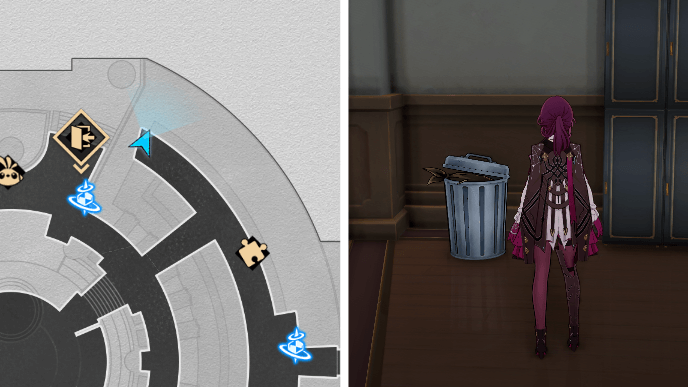 HSR Paperfold University Lordly Trashcan 2