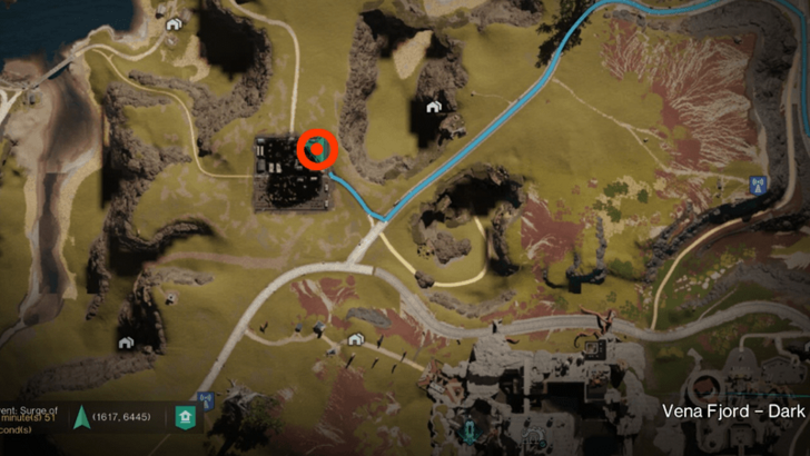Once Human - Weapon Crate Location Vena Fjord Map