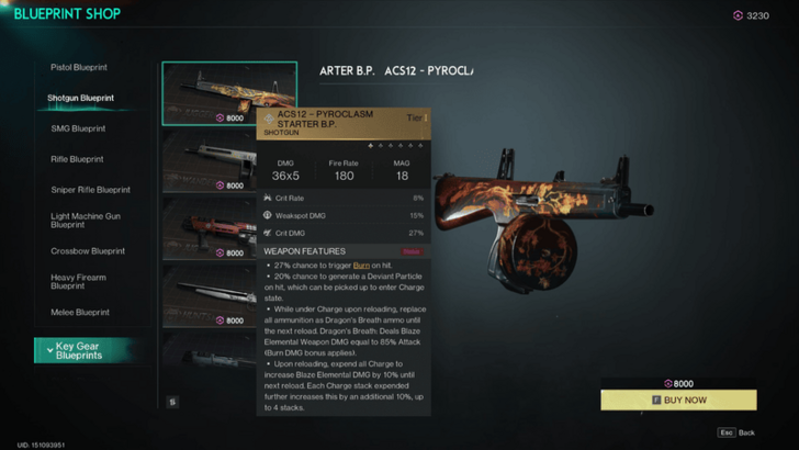 Once Human - ACS12 Pyroclasm Starter