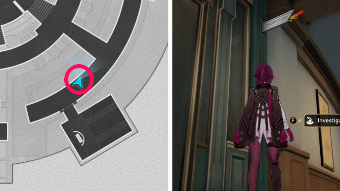 Honkai Star Rail - Paperfold University Origami Bird 2 Location