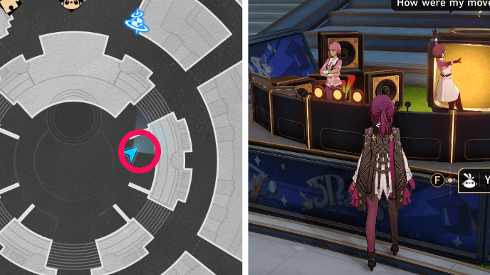 Honkai Star Rail - Paperfold University Origami Bird 9 Location